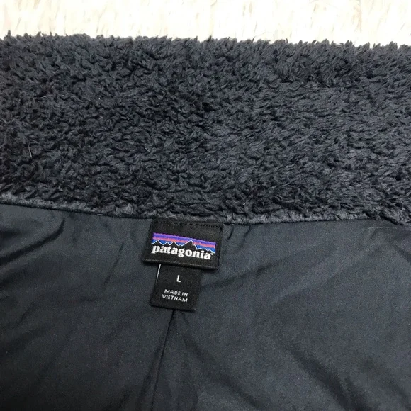 Patagonia" Los Gatos Fleece-Vest-Dark Gray-Size L -Good Condition - Picture 11 of 15